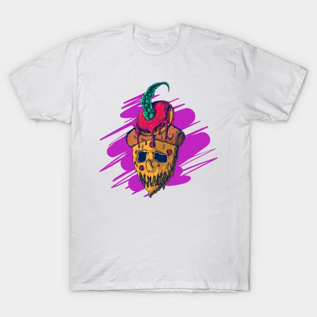 Pizza? T-Shirt by Broken illustration